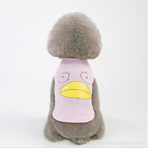 Eco-friendly Printing Wholesale Luxury Summer Dog Clothes